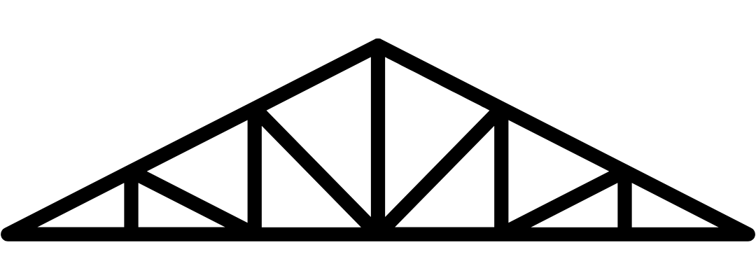 light steel gable truss in stock