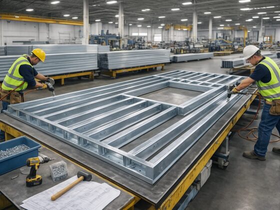 prefab wall panel assembly