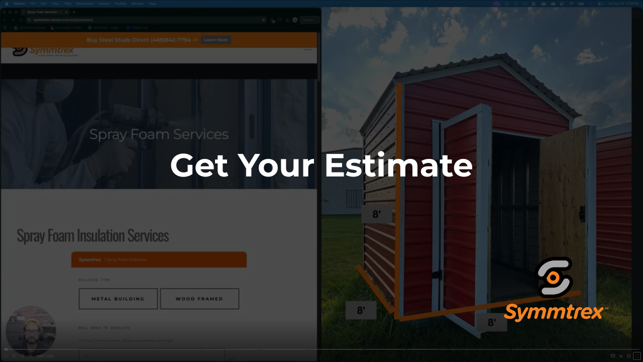 Last Step For Spray Foam Estimator Tool