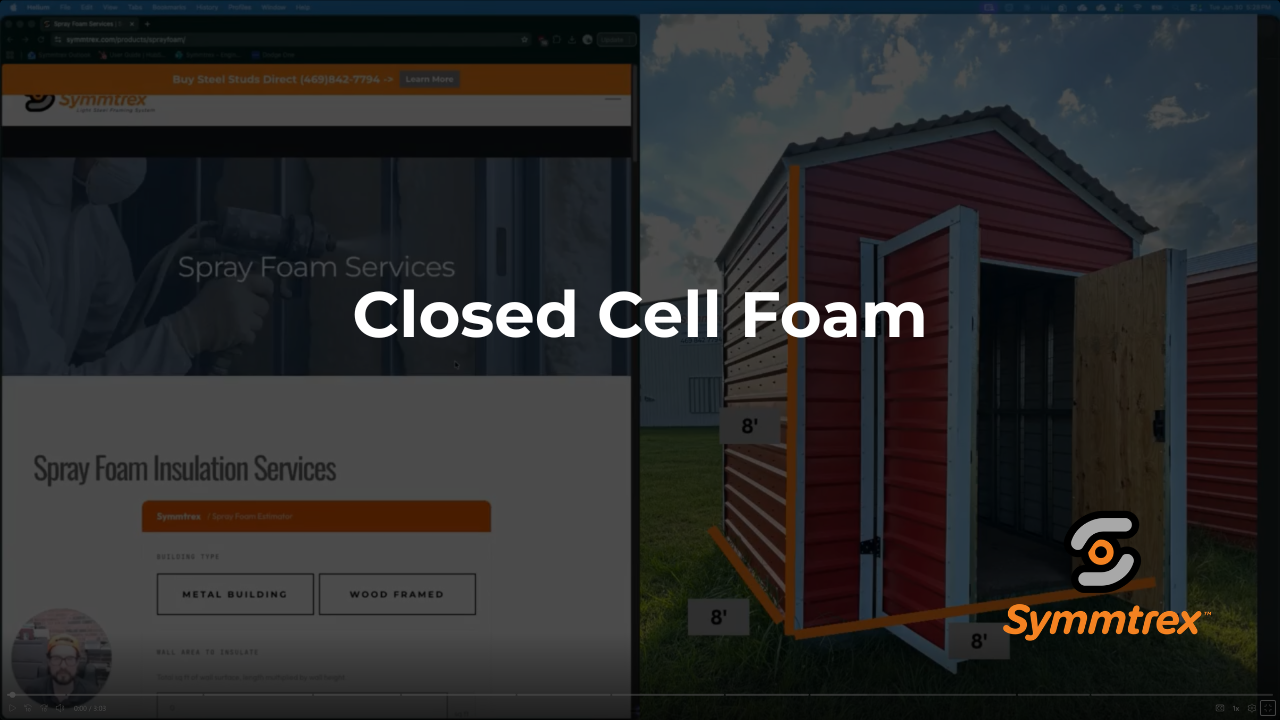 Closed Cell Spray Foam Estimate